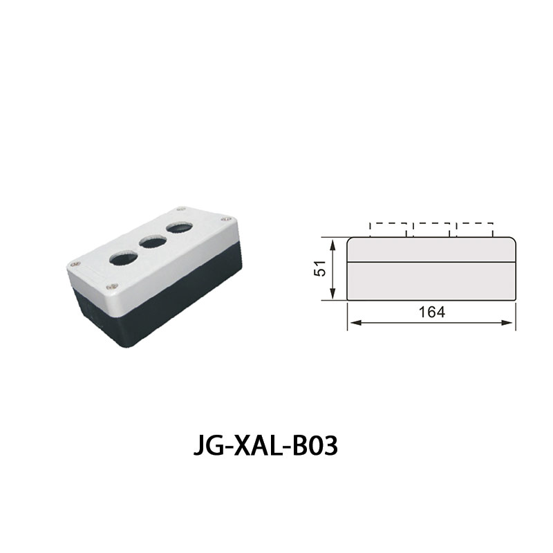JIGO PVC CONTROL BOX 3 WAY JG-XAL-B03