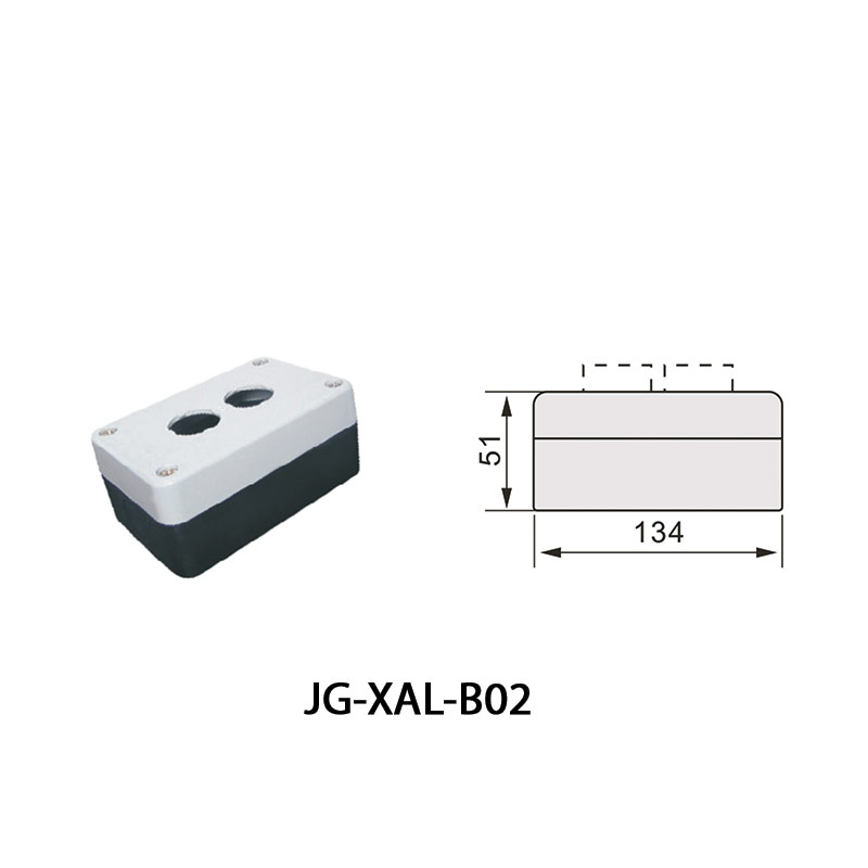 JIGO PVC CONTROL BOX 2 WAY JG-XAL-B02