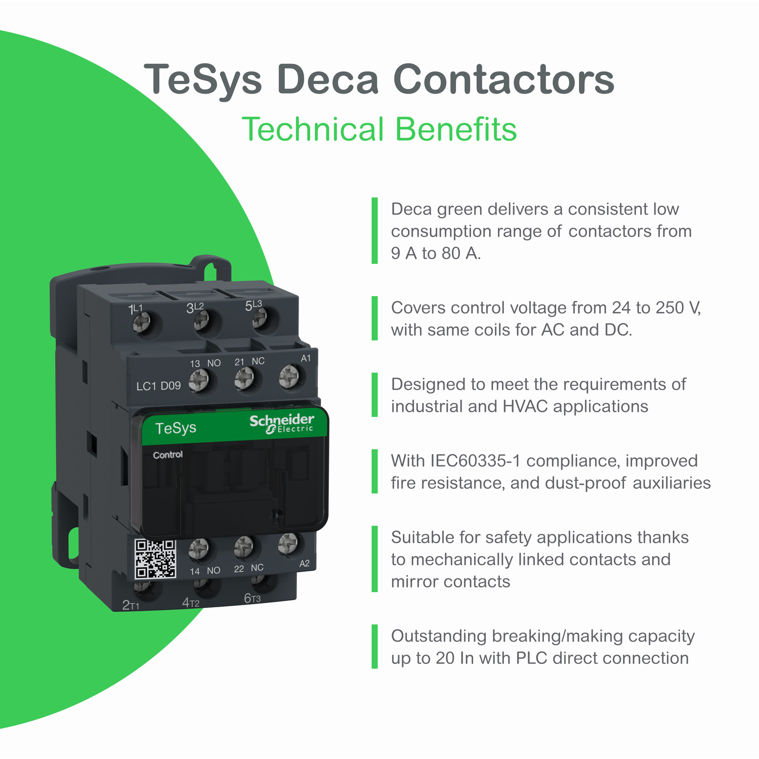 LC1D12 12A SCH.CONTACTOR