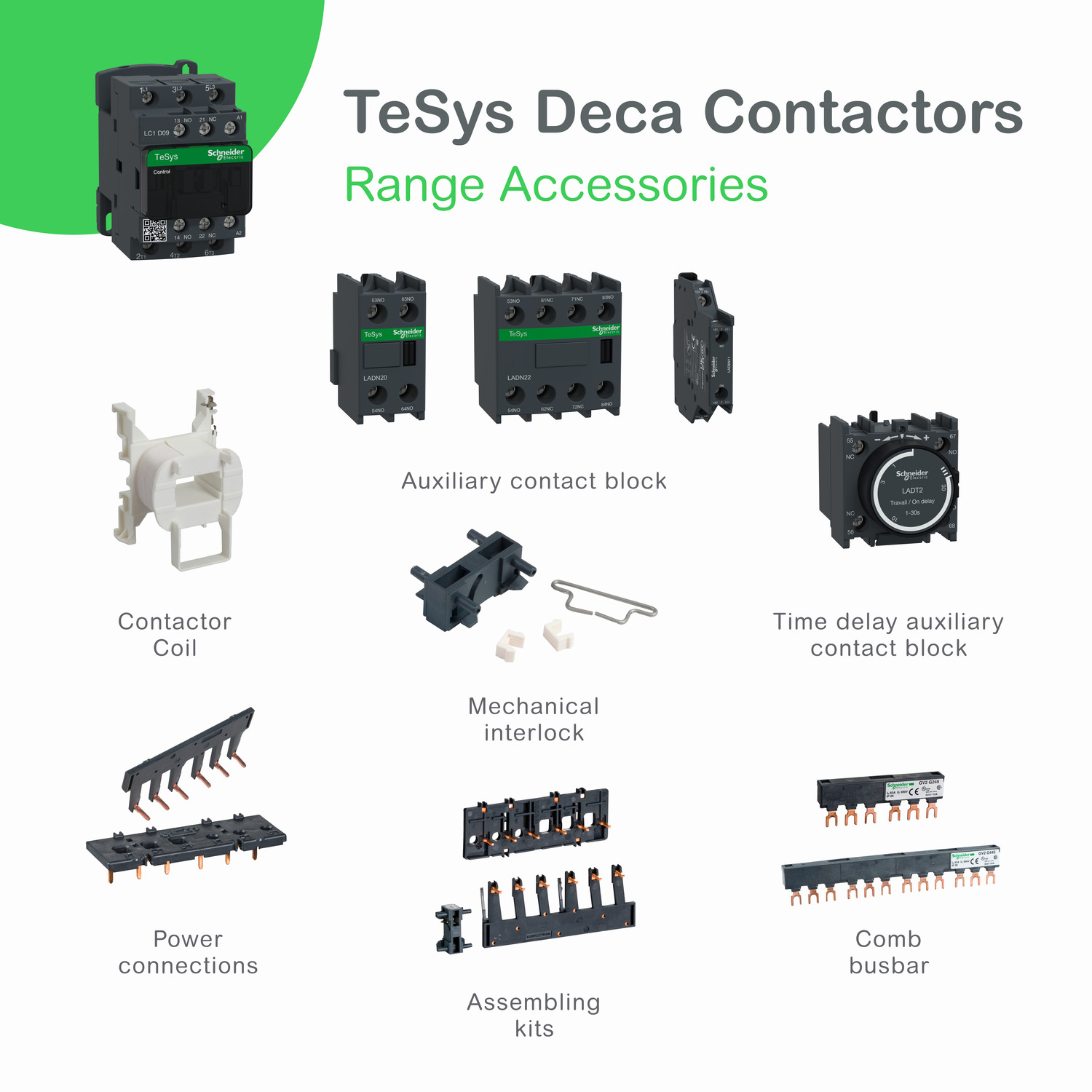 LC1D12 12A SCH.CONTACTOR